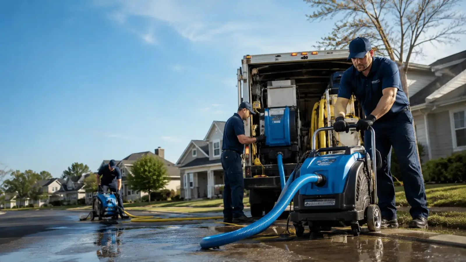 Flood Damage Cleanup in Pinon Hills, CA
